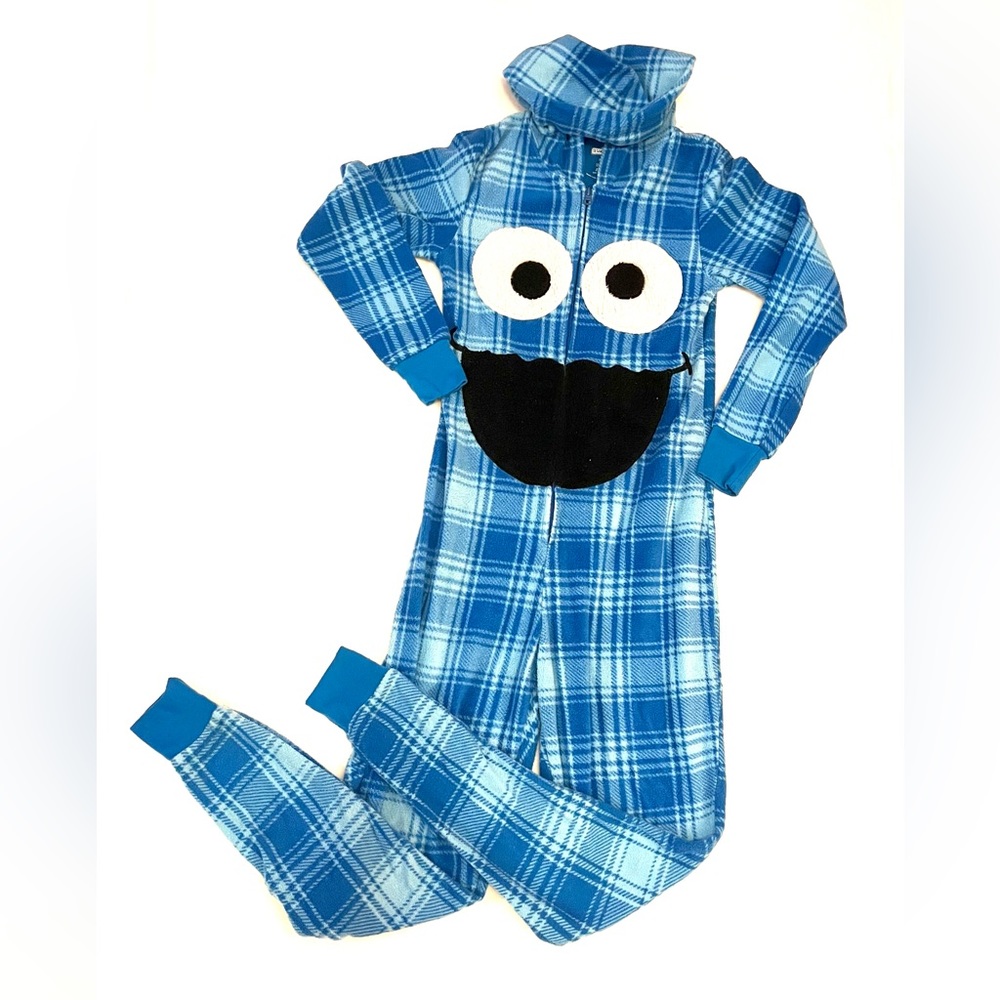 Unisex Cookie Monster pajamas